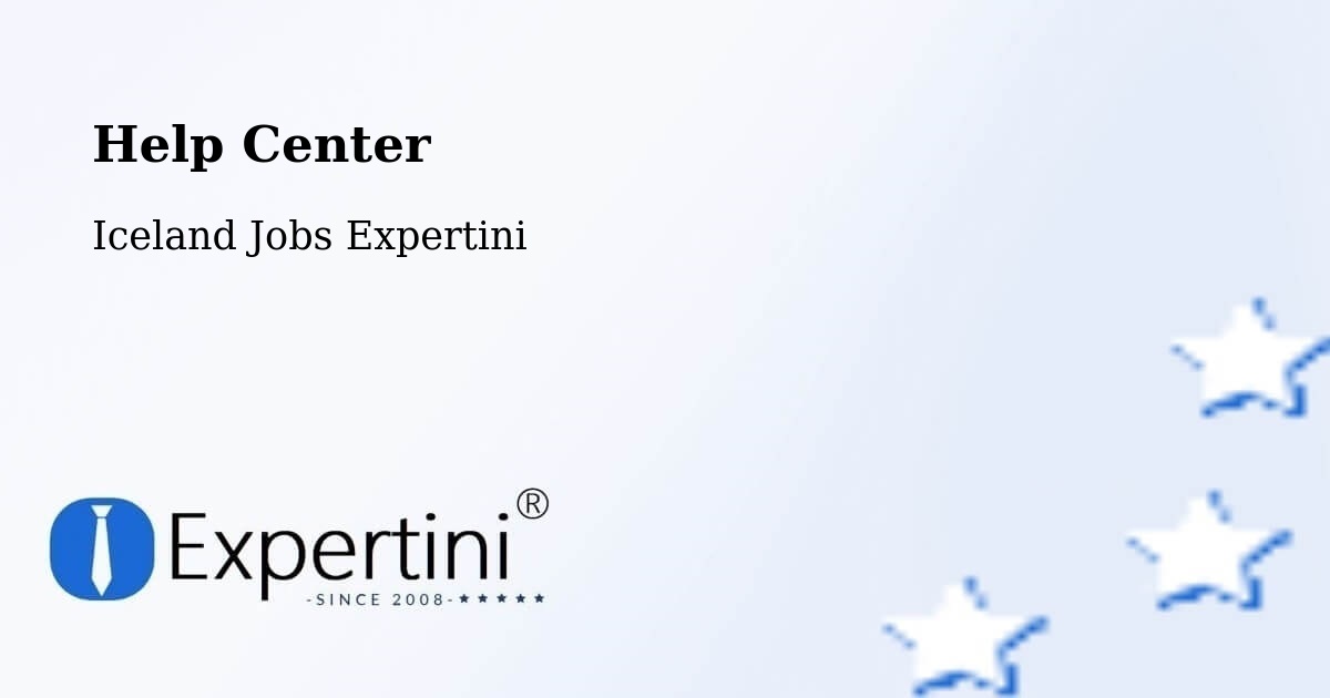 Help Center – Borgarbyggð - Iceland Jobs Expertini