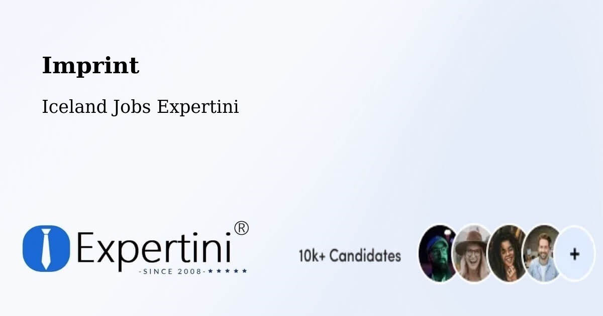 Imprint – Borgarbyggð - Iceland Jobs Expertini